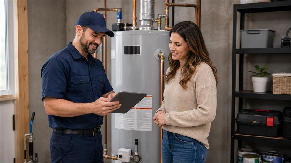 Customer handoff and invoice workflow